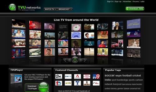 TVU Player 2.4.5 – Watch Globe TV online LIVE