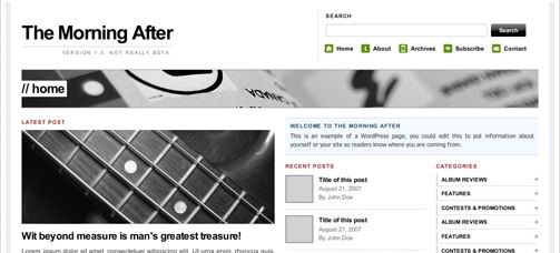 9 Free WordPress CMS Theme (Free Wordpress Magazine Theme)