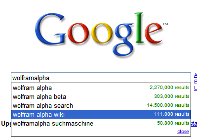 Wolfram Alpha, a killer of Google??