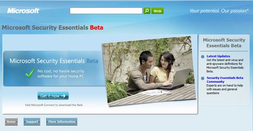 Download Microsoft Security Essentials
