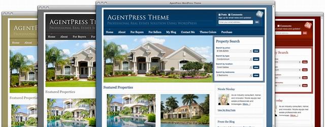 Professional AgentPress Real Estate Wordpress Theme