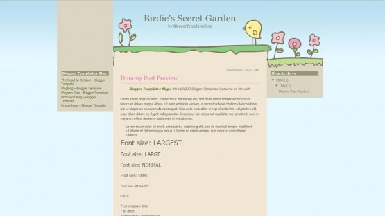 birdies-secret-garden-blogger-template-555x312