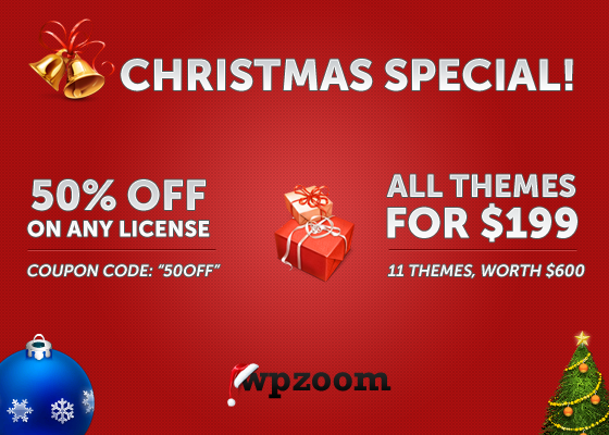 WPZOOM Discount Code Save 50%