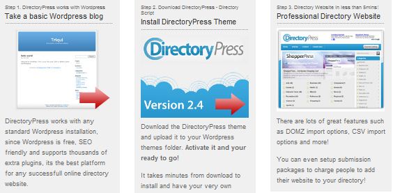 Best Link Directory Script: Wordpress With DirectoryPress Wordpress Theme