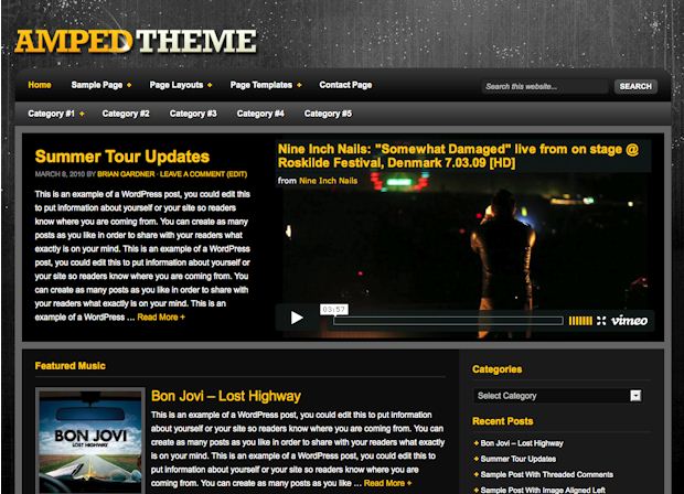 StudioPress Genesis Amped Child Theme Download